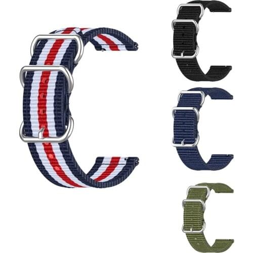 For Garmin Venu SQ Watch Strap Soft and Breathable Nylon Replacement Strap