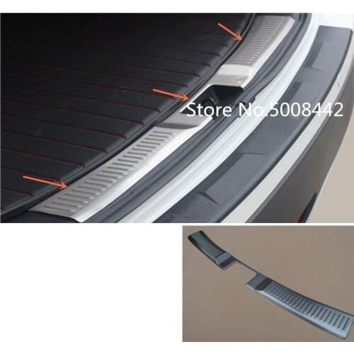 For Suzuki S-cross scross SX4 2014 2015 2016 2017 car body sticker protection rear inner pedal strip trim plate lamp threshold