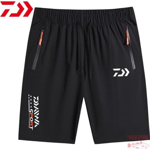 2021New Daiwa Fishing Shorts Summer Men Casual Outdoor Sport Quick Dry Breathable Hiking Fishing Pants DAWA Fishing Shorts 8XL