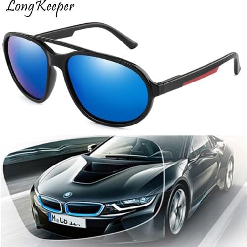 Popular Fashion Women Polarized Sunglasses Vintage Black Large Oval Female Sun glasses Men Big Mirror Ladies Sunglasses Gafas