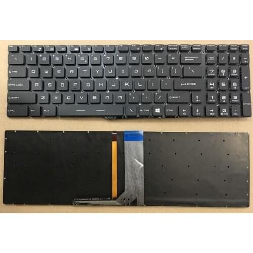 Tops notebook laptop keyboard for MSI GP62 GP72 GT72 WS60 GS70 GT73VR GS72 GL62 GE72VR CX62 US layout