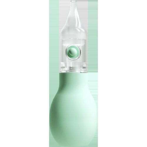 Maternal and Child Supplies Baby Aspirator Silicone Pump Type Anti-Backflow Nasal Congestion Cleaning Nose Shit Artifact
