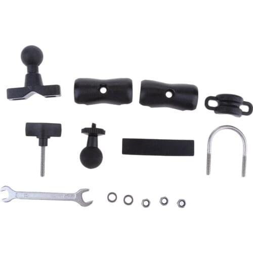 Motorcycle Motor Bike Bicycle Handlebar U Bolt For Camara 1/4" Mounting