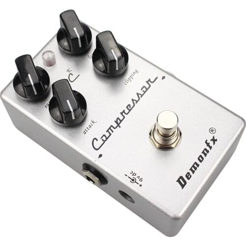 High Quality CK (C4) Compressor Guitar Effect Pedal 4-Knob Compressor Demonfx