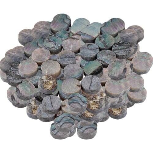 Yibuy 5MM Diameter Multicolor Abalone Inlay Guitar Dots Fret Inlays Dots Pack of 300