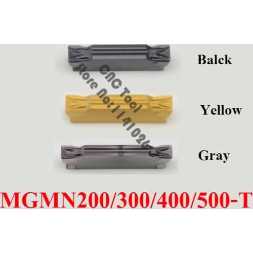 10pcs/set MGMN200-T MGMN250-T MGMN300-T MGMN400-T MGMN500-T Carbide Turning Insert Grooving Tips Cutting Tools for MGEHR/MGIVR
