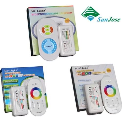 2.4GHz , RF Touch LED Dual white, CCT, RGB / RGBW Controller touch remote controller! 12-24V