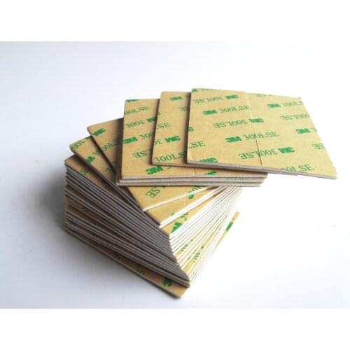 20pcs (1.6mm thick) 70mm*30mm 300LSE Strong Double Adhesive Foam Sticker Pads for Most Surface, Ceramics,Wall Metal Photo Frame