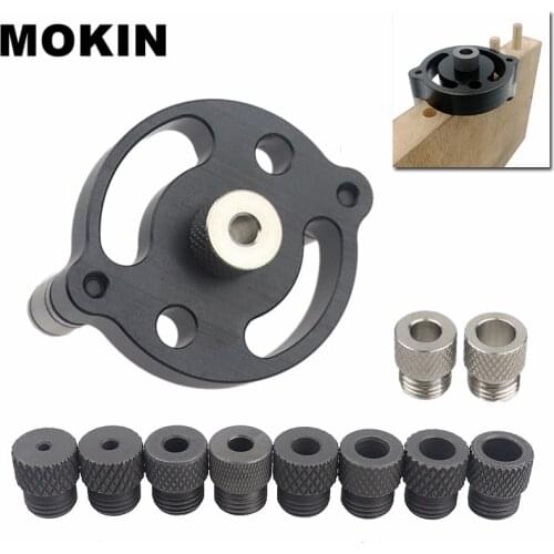 3-10mm Vertical Self-centering Doweling Jig Straight Hole Puncher Drill Guide Locator For Furniture Connection Woodworking Tools