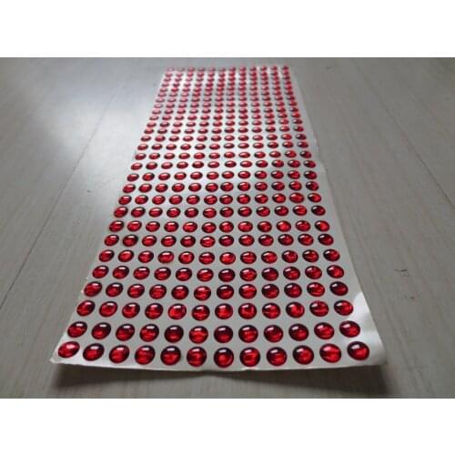 4mm/5mm/6mm/7mm All Red 3D Holographic Fishing Lure Eyes Fly Tying Jigs Crafts