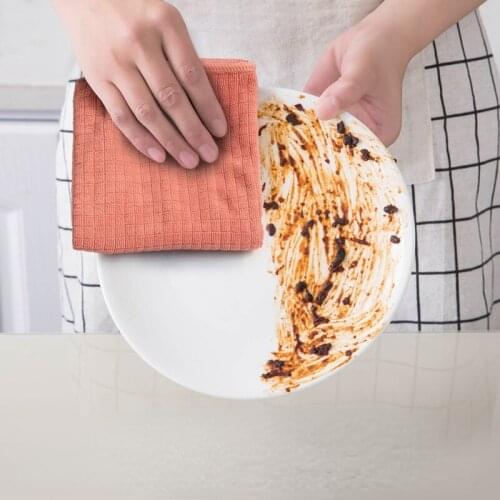 4-pack kitchen towel waterless printed fish scale cloth table cleaning cloth furniture cleaning towel cleaning cloth