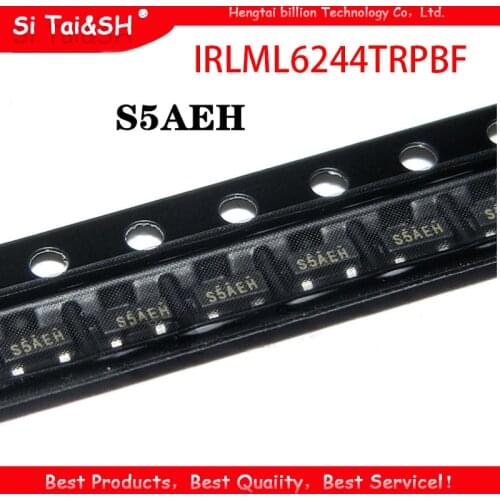 50pcs IRLML6244TRPBF SOT-23 IRLML6244 MOSFET N 20V 6.3A