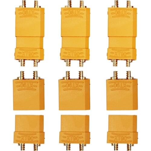 500 pairs BY DHL FEDEX RC Mini Golden Connector / Plug Set XT30 for Quadcopter Multicopter Airplane Battery 20%Off