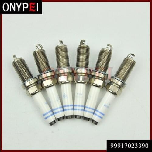 99917023390 0242245570 FGR5NQE04 Iridium Power Spark Plug For Porsche cayman panamera 3.6 4 Boxster 3.4 GTS 911 3.8S Targa 4