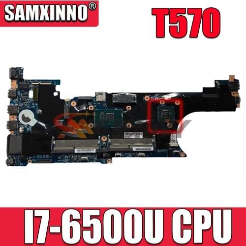 Akemy LTS-1 16820-1 448.0AB06.0011 Main board For lenovo thinkpad T570 laptop motherboard SR2EZ I7-6500U full tested