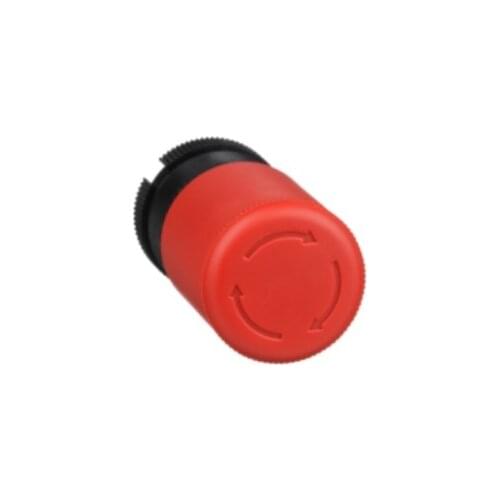 ZA2BS834 Red Ø30 Emergency stop, switching off head trigger and latching turn release
