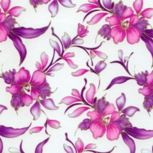 Free Shipping Car-Soul 5Sqm width 50cm CS434-1 purple flower pattern water dipping hydrographic films water transfer film