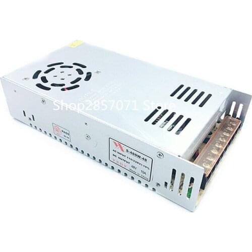 Free Shipping Power Suply 480W Voltage Transformer AC 110V/220V to DC 48V 10A Switching Power Supply for Led Strip