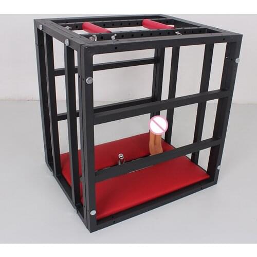 Large Cage Dog Slave Torture Restraint Training BDSM Bondage Gear Set Tool Fetish Adult Games Sex Toys for Women Men Couples 18