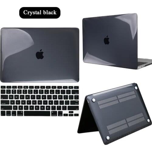 Laptop Case For Apple MacBook Pro 13/15/16" /Air 11 /13"/Macbook 12" (A1534) Anti-Fall Protective Hard Shell+US Keyboard Film