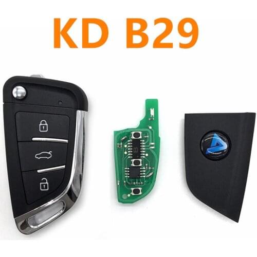 New model universal 3 button remote key KD B29 Remote Control Key for KD300 KD900 URG200 to produce any model remote for keidiy