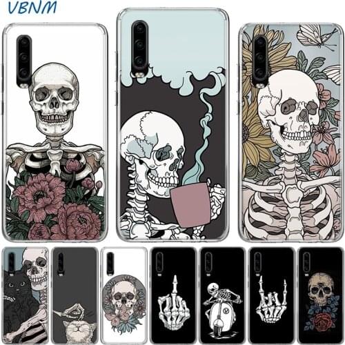 Cool Skull Luxury Riverdale TPU Silicone Case For Huawei P30 P20 Mate 30 20 10 P10 Pro lite P Smart Z Plus + 2019 2018 Cover