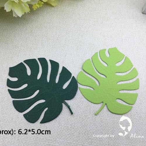 AlinaCraft METAL CUTTING DIES hibiscus leaf cut knife mold art cutter Scrapbooking PAPER CRAFTER album card made punch stencils