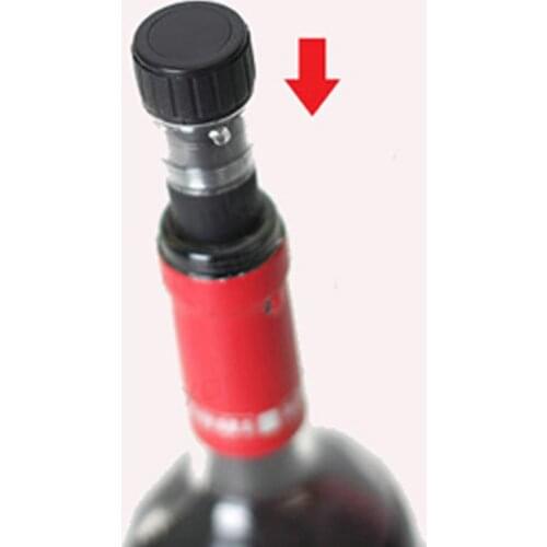 Wine Champagne Bottle Preserver Air Pump Stopper Vacuum Sealed Saver C66