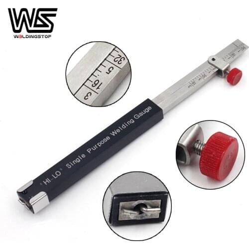 Internal single purpose HI-LO welding gage gauge Root gap Standard Inch reading