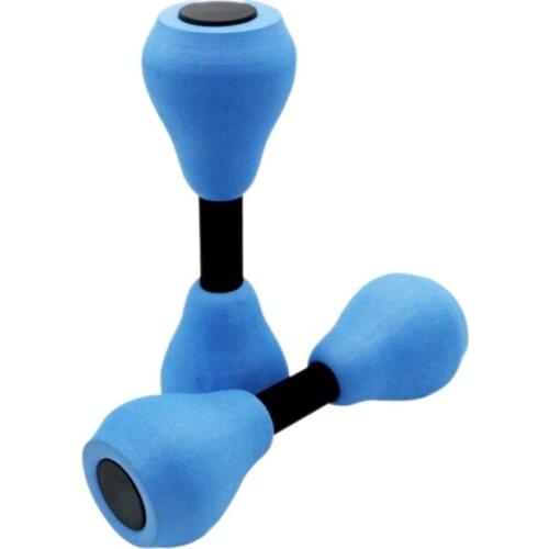 Water Aerobic Exercise Foam Dumbbells Aquatic Dumbells Resistance Fitness Swimming Training Water Equipment