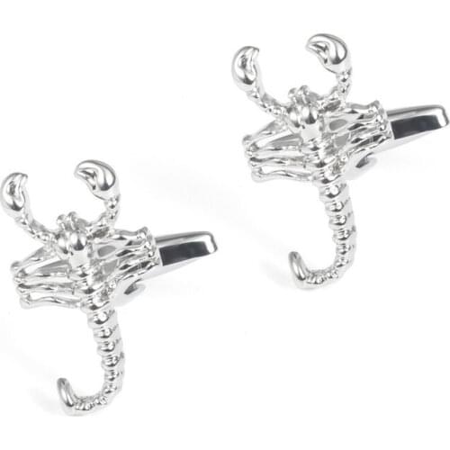 Animal Series Cufflinks Fashion Mens Accessories Gifts Trendy French Shirt Cuff Links Personality Scorpion Shape
