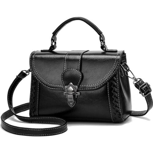 European stle Fashion Ladies Square bag New Quality PU Leather Womens Handbag Chain Shoulder Messenger Bags small square bag