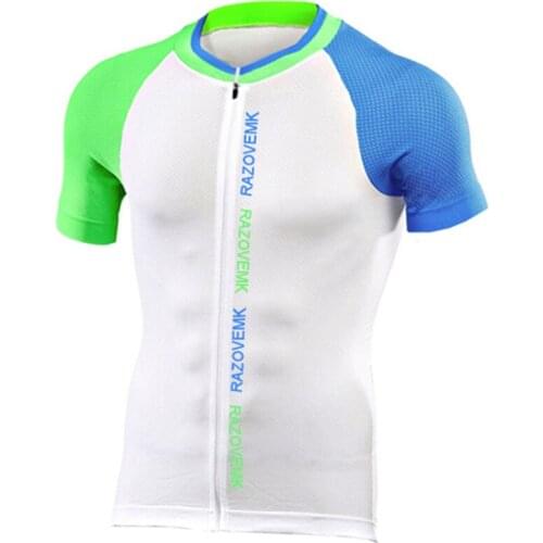 2019 RAZOVEMK cycling Jersey summer racing Cycling Clothing bike short sleeves mtb bicycle jersey Maillot Ciclismo