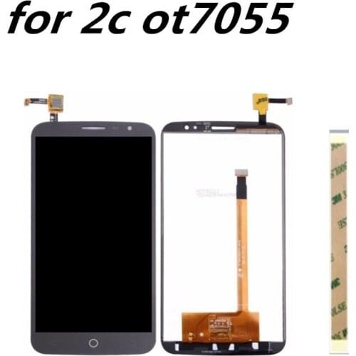 6.0inch For Alcatel One Touch Hero 2C OT7055 LCD Assembly Display + Touch Screen Panel Replacement Cell Phone