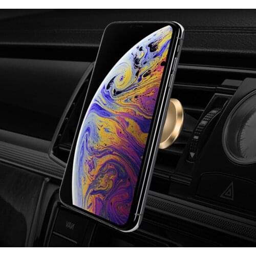 1pcs=Mobile phone holder and Car fragrance 2 In 1 Magnetic Car Mount Holder And Car Air Freshener car magnetic holder