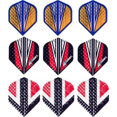 20pcs/Lot Aluminum Foil Darts Tail Flights Wing Outdoor Sports Professional Dart Flight Wing Cool Design 3 Colors Available