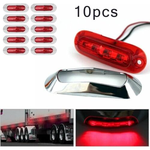 4 Car Light LED Truck 10Pcs 12/24V Clearance Light SMD Side Tail Hot Sale