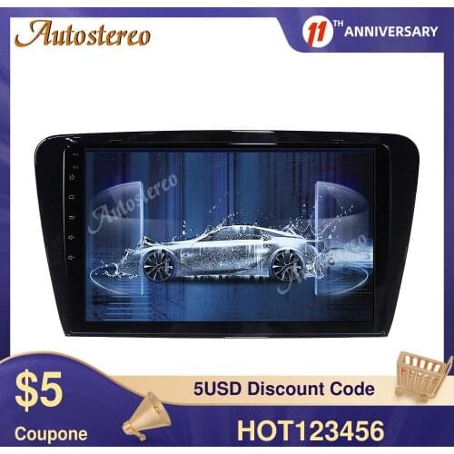 Android 9.0 64G Car GPS Navigation Car Radio Multimedia Player For Skoda Octavia 2013-2018 Radio Recorder Car DVD Player Carplay