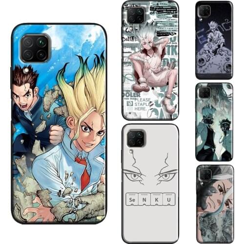 Dr Stone Senku Case For Huawei P40 Lite P30 P20 P Smart Z 2019 Nova 5T Honor 20 Pro 10i 8A 8X 9X Cover