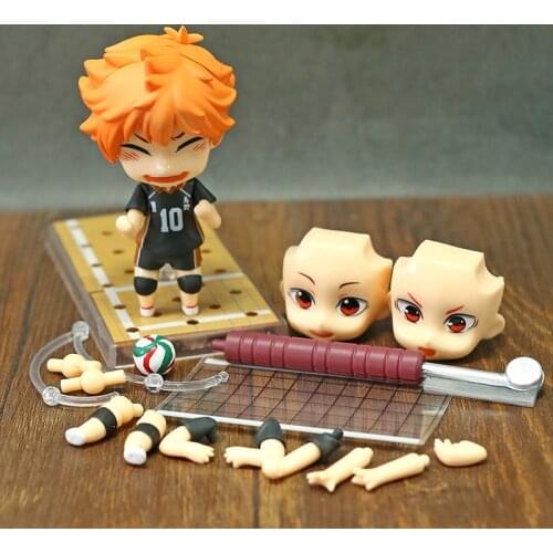 Haikyuu PVC Action Figure Shoyo tobio Kenma Tooru 489# 563# 461# 605# Anime Haikyuu Nekoma Cute Model Toy Figurine 100mm
