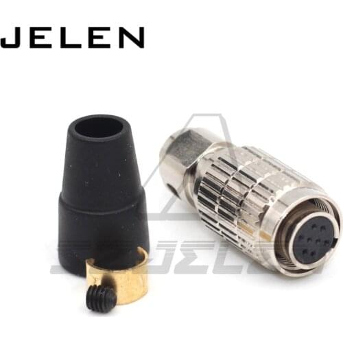 Hirose connector 8pin Male and female connector ,HR25-7TP-8S plugHR25-7TR-8P socket, 8pin cable docking cable plug connectors