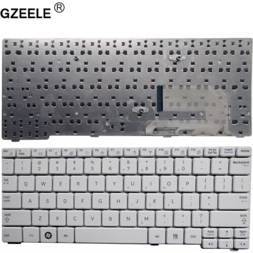 GZEELE new US FOR Samsung N148P NB30P NP-N150 English laptop keyboard White color US layout notebook