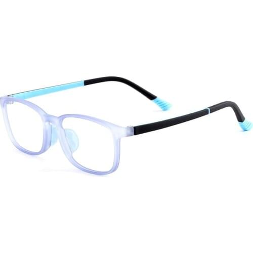Fashion TR90 Full Rim Men and Women Rectangle Spectacle Frame For Prescription Lenses Myopia Varifocal Reading