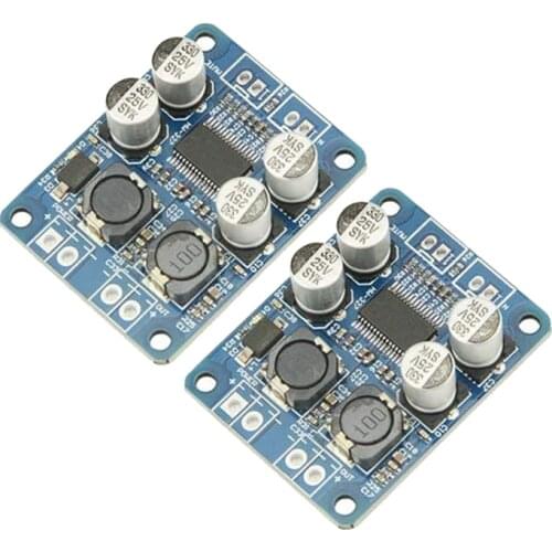 2PCS TPA3118 PBTL Single Channel Digital Audio Power Amplifier Board Module 1X60W DC 12V-24V Converter for Audio System