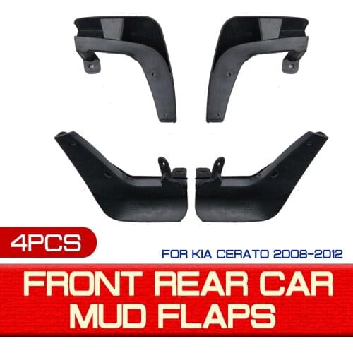 Car Front Rear Car Mudguards Fender for KIA CERATO 2008 2009 2010 2011 2012 Flare Mud Guard Flap Anti Splash Mudflap
