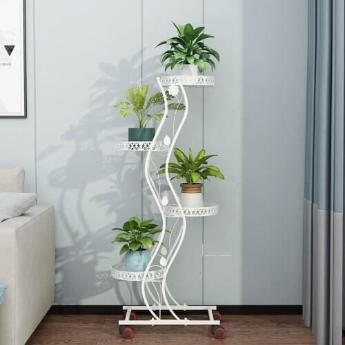 Salincagi Support Pour Plante Decoration Exterieur Outdoor Decor Mensole Per Fiori Flower Stand Iron Balkon Balcon Plant Shelf