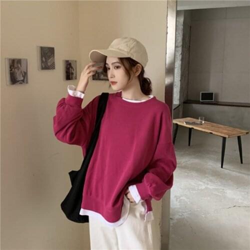 Autumn and Winter Hoodies for Women Korean Style Thickened Sweatshirrt Female Warm Keeping Large Oversized Kawaii Clothing