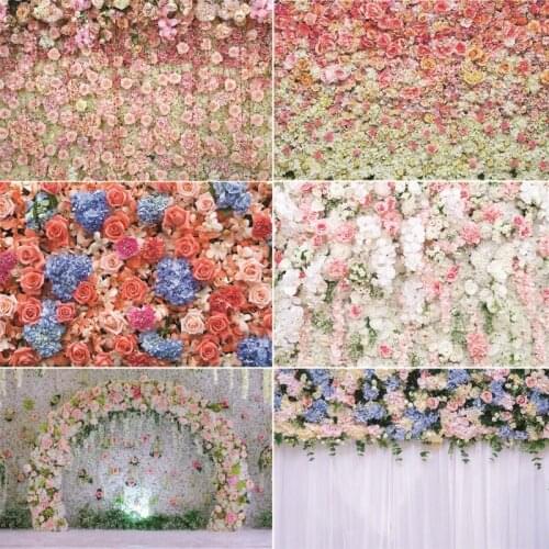 ZHISUXI Vinyl Custom Photography Backdrops Prop flower Photography Background 200509F-2