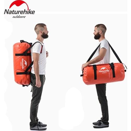 40L/60L/90L/120L Waterproof 20000mm Swimming Kayaking Dry Bag Duffel Bag Sport Luggage Shoulder Bag With Double Shoulder Straps