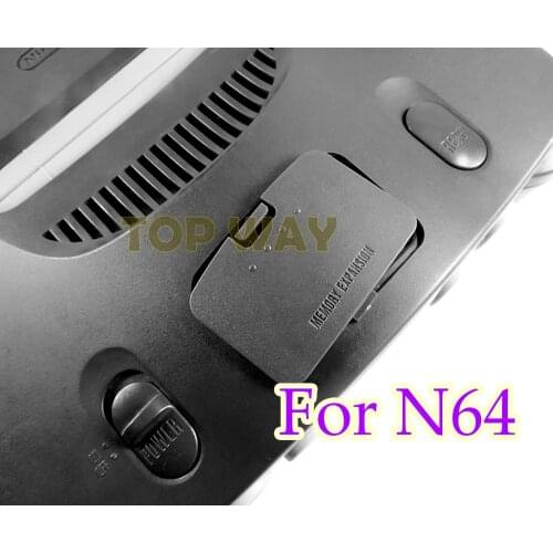 ChengChengDianWan For N64 N 64 Replacement Memory Expansion Cover Door Part Memory Lid door cover replacement part 4pcs/lot
